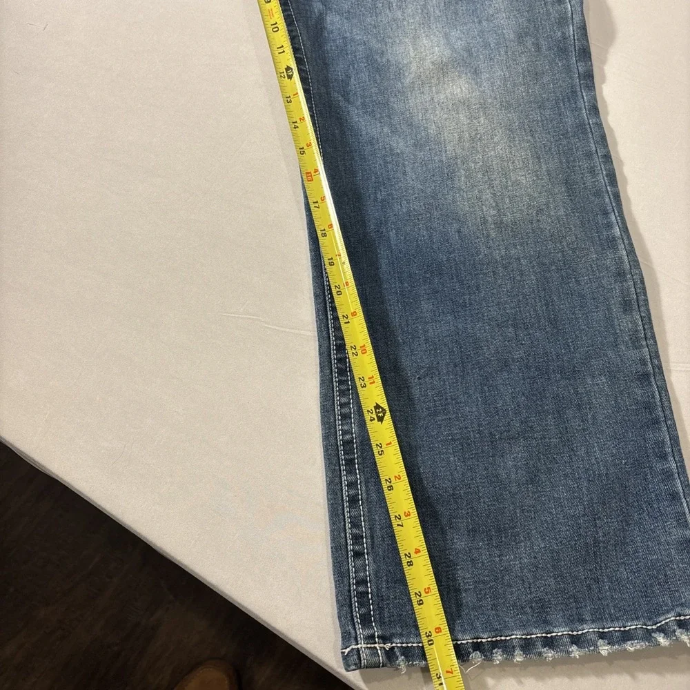 TK‎ Axel Jeans Men's 30x32 Slim Boot Cut Denim Blue Pants